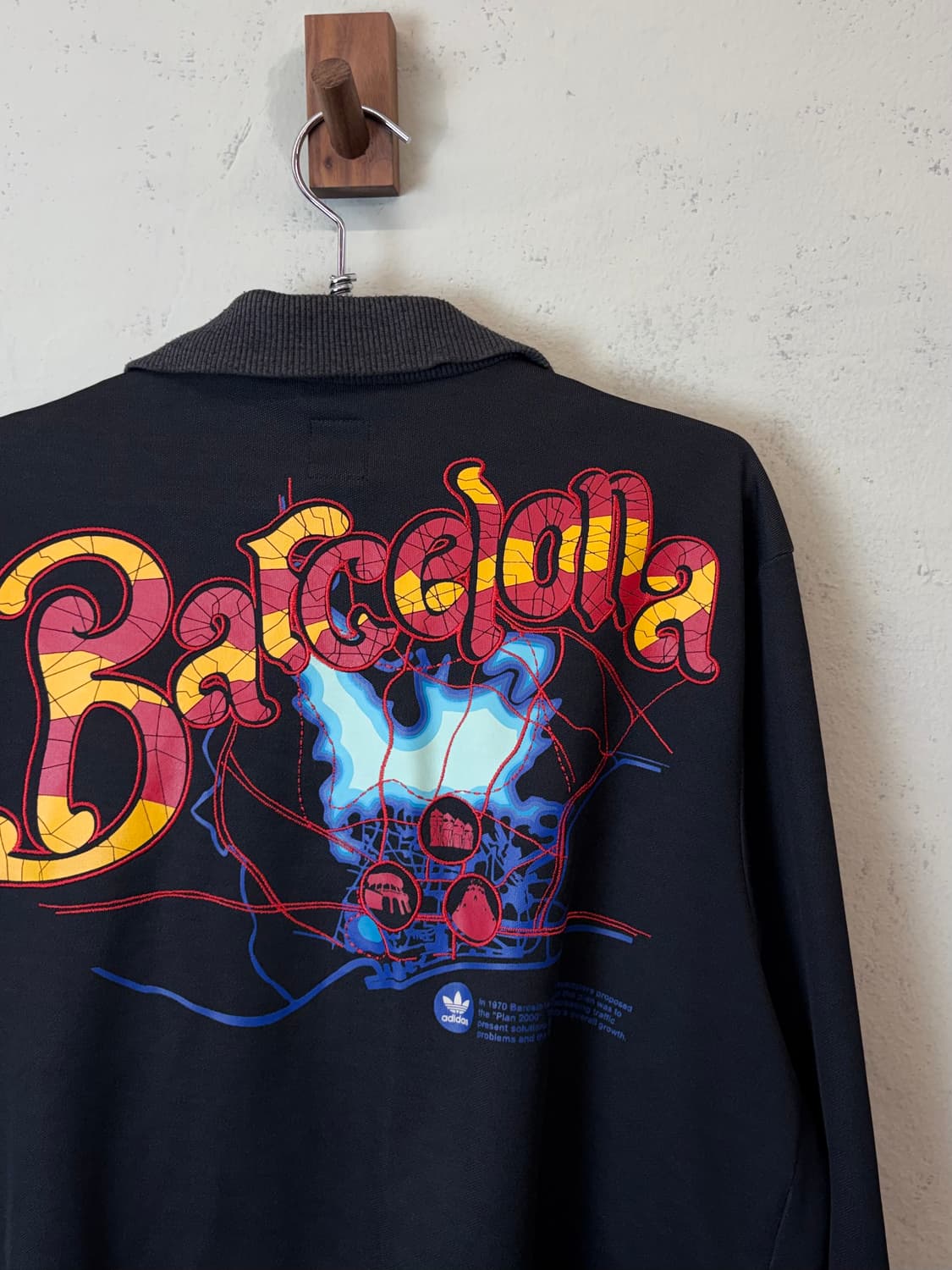 아디다스 빈티지 바르셀로나 트랙탑 져지 상품이미지4