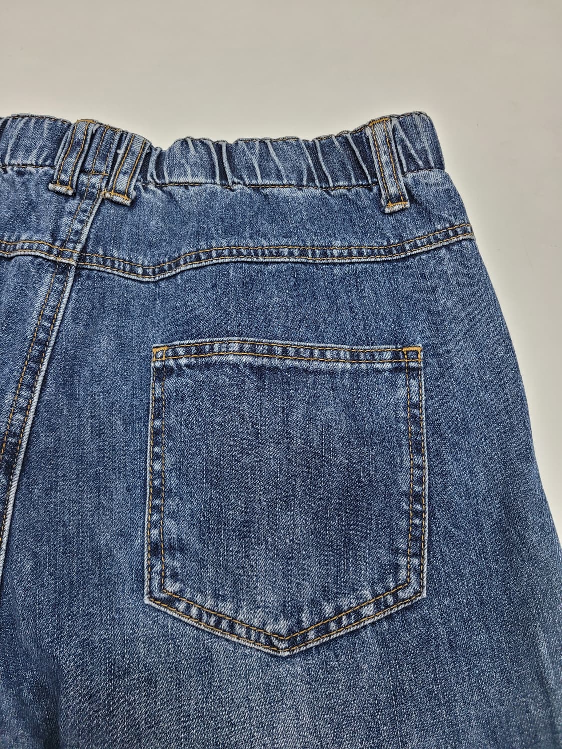 BENETTON 21SS 베네통 뒷밴딩 청바지 / 여 67-94 
 상품이미지4