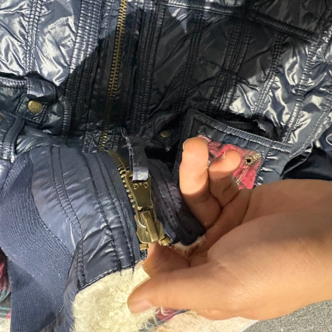 D&G돌체엔가바나 빈티지 패딩자켓 상품이미지4