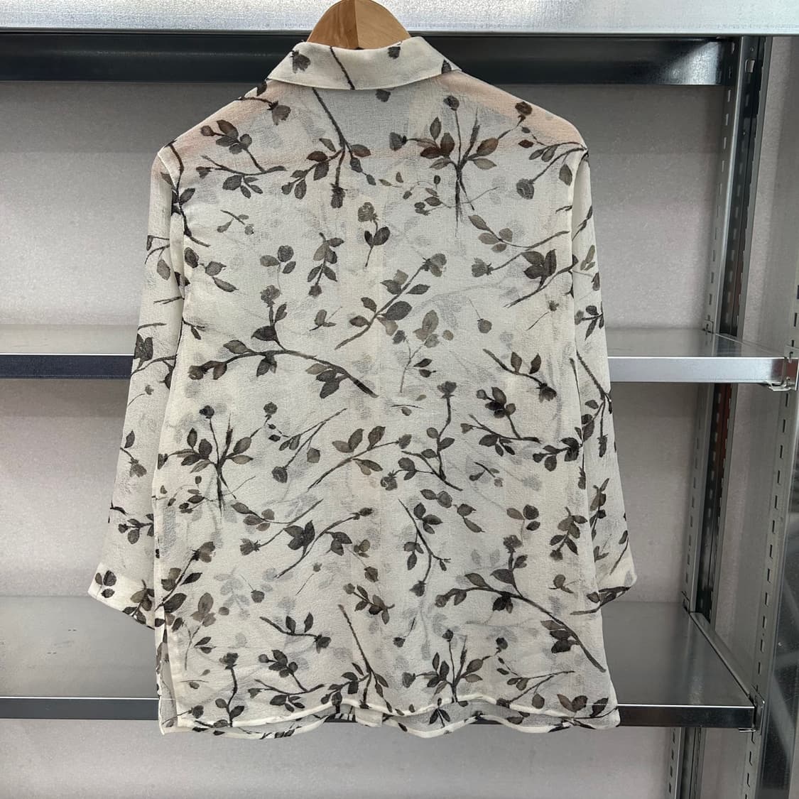 (WOMEN L)플라워 패턴 여름자켓-Y345 상품이미지5