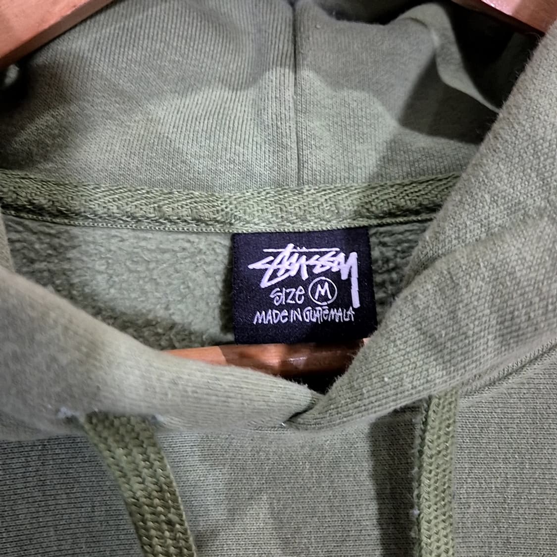 Stussy 스투시 백 아플리케 후드티 상품이미지4