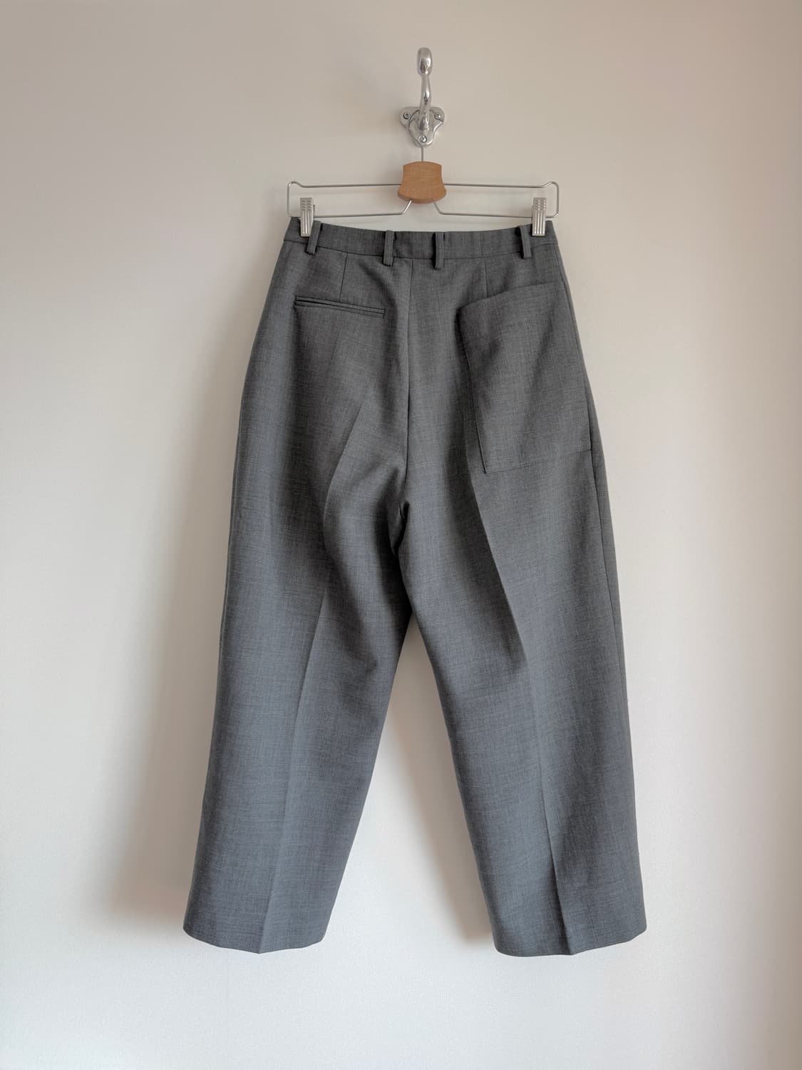 파사드패턴(FACADE PATTERN) 턱 와일드 슬렉스(울블렌드 마크) 상품이미지4