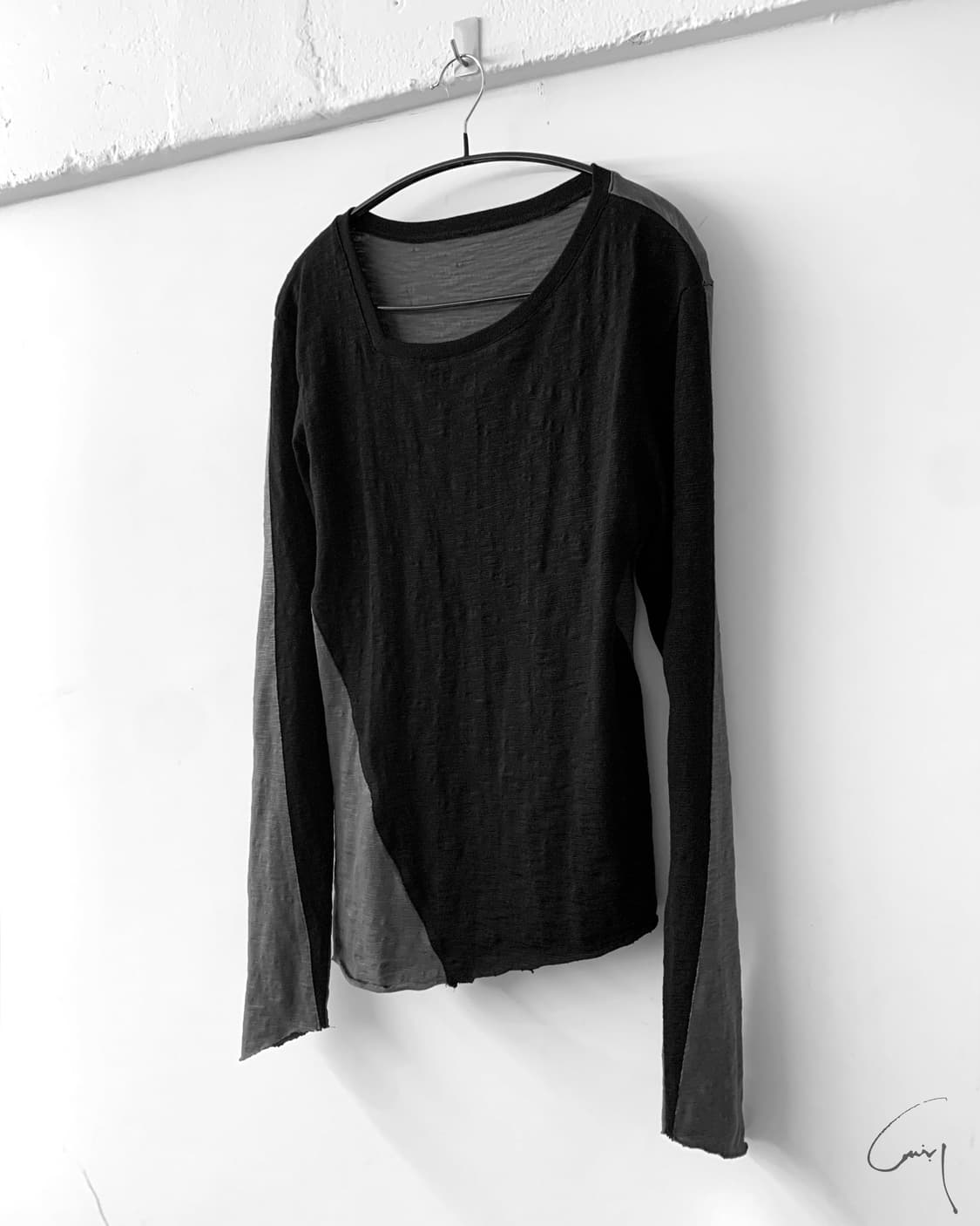 Made* Twisted Asymmetric Long Sleeve 상품이미지6