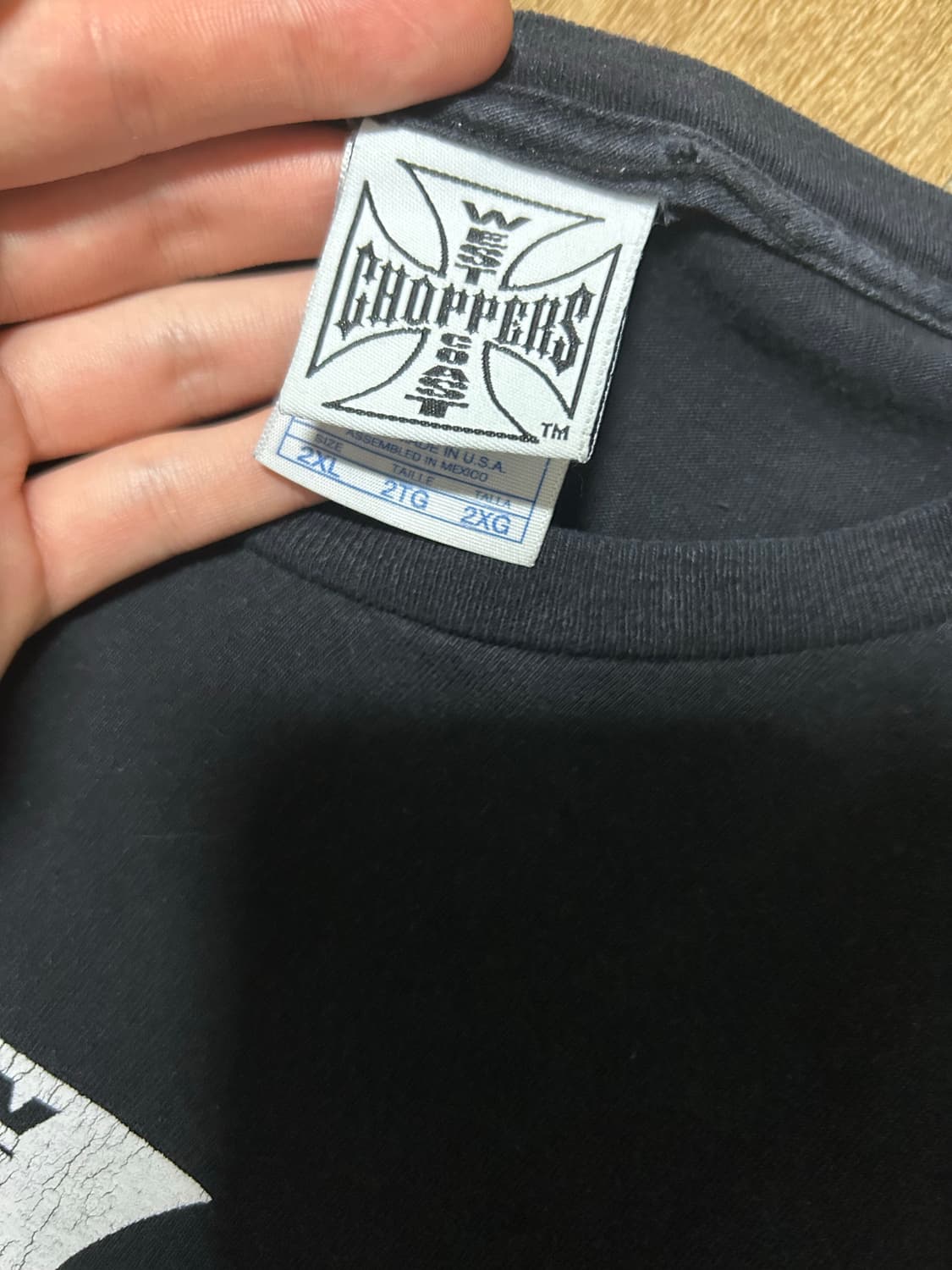 00s West Coast Choppers 웨스트코스트차퍼스 빈티지 티 상품이미지3