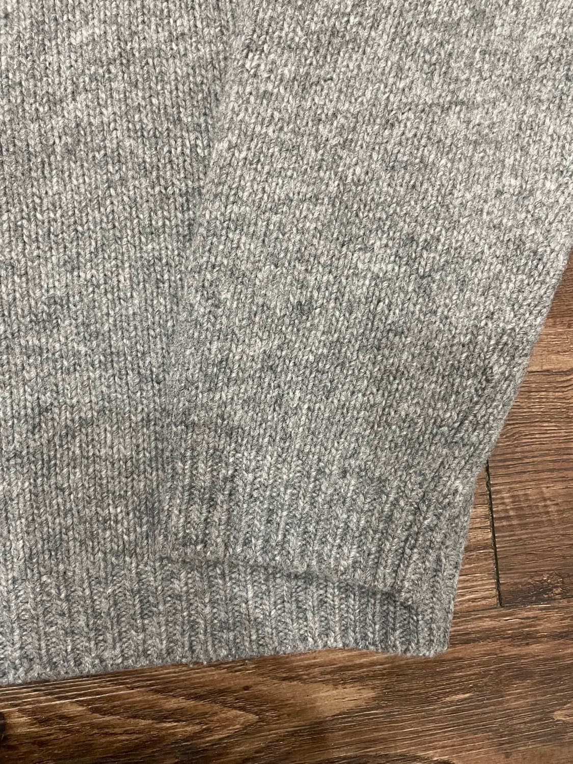 메종 키츠네 드레스드 폭스 인타르시아 울 니트 스웨터 상품이미지5