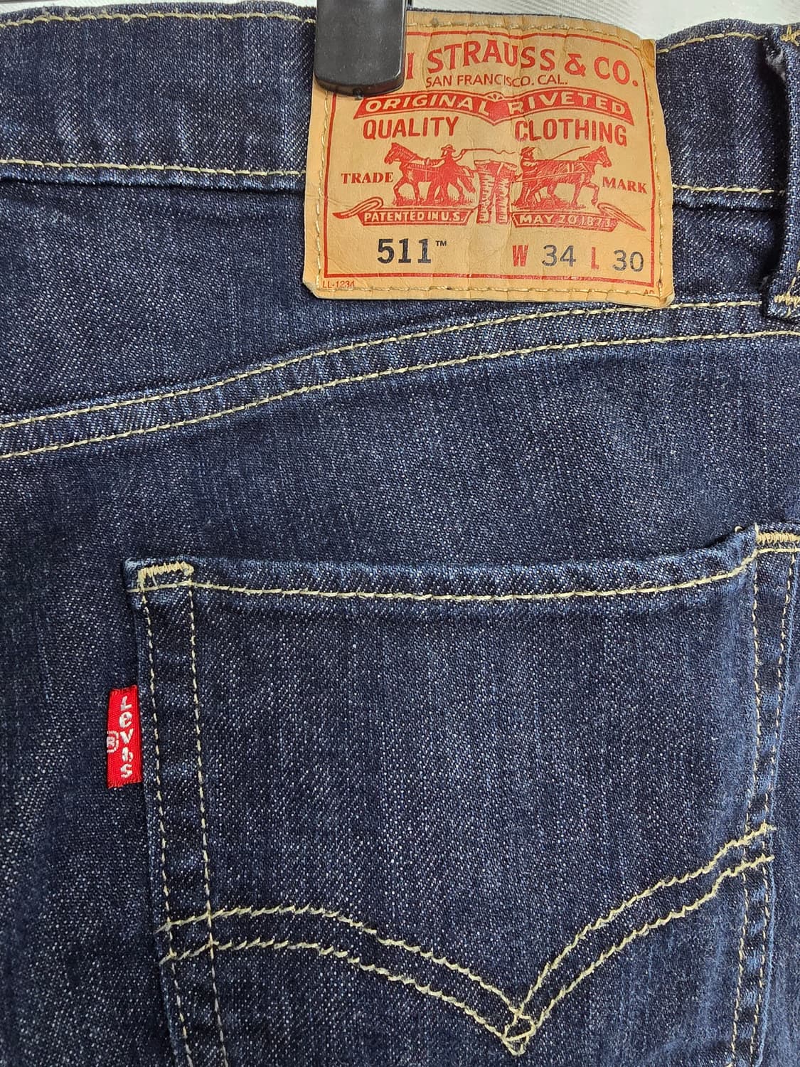 리바이스 511청바지 데님 팬츠 (1447) 상품이미지3