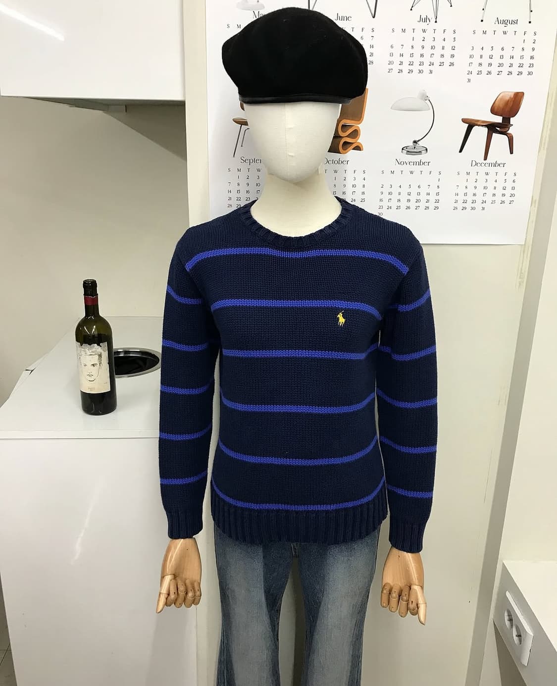 폴로 단가라 니트 상품이미지6