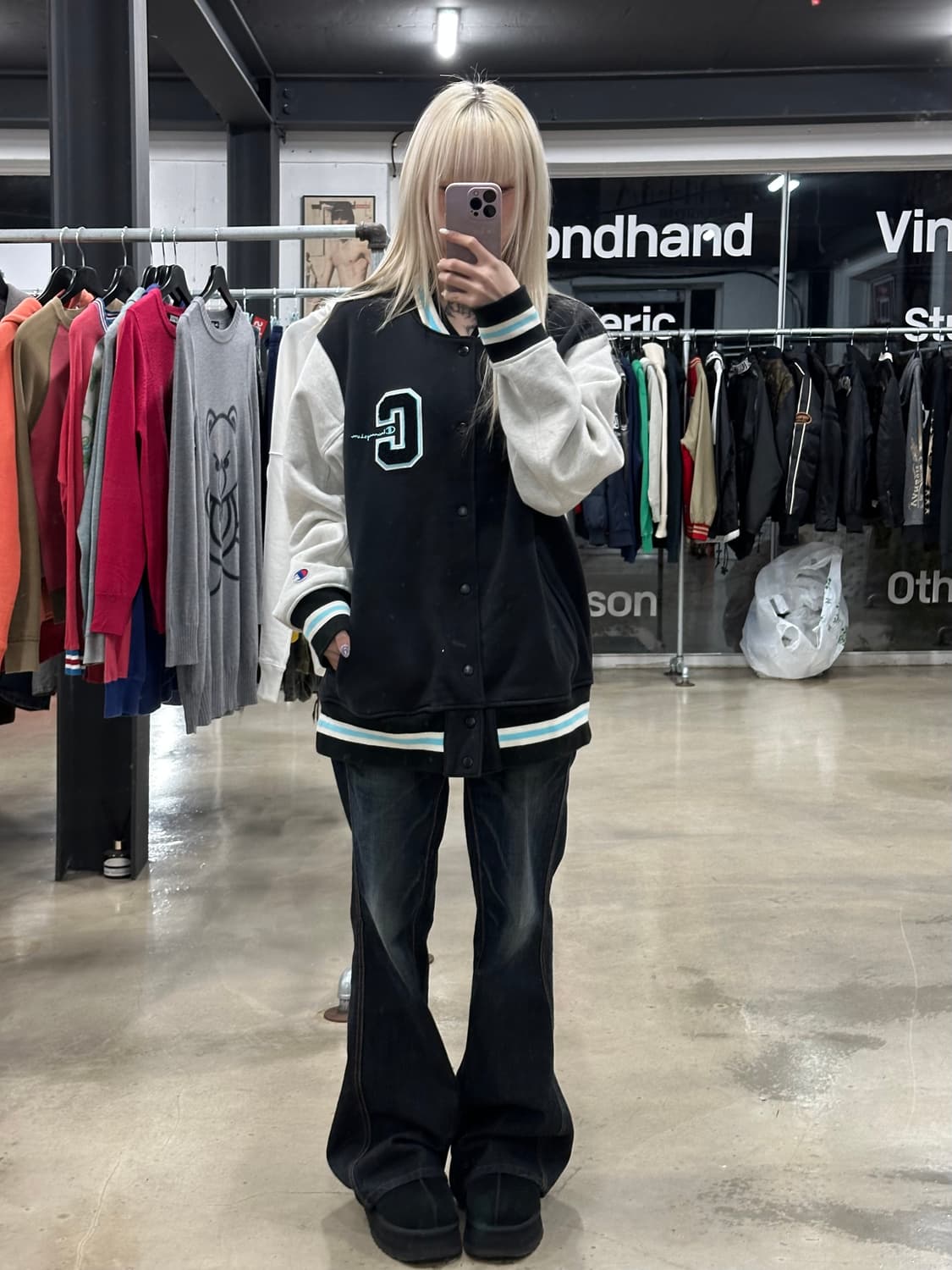 챔피온 리버스위브 스타디움 자켓 상품이미지2