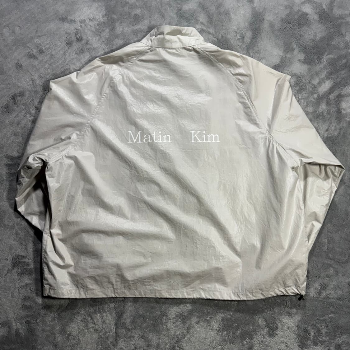 마땡킴 백로고 바람막이 코치자켓 상품이미지1