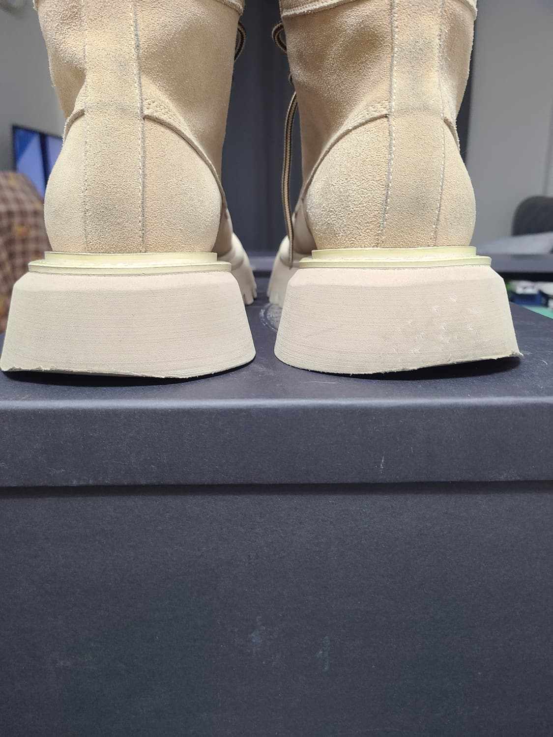 디앤에스알 dnsr 맘모스 스웨이드 워커 베이지 260 상품이미지6