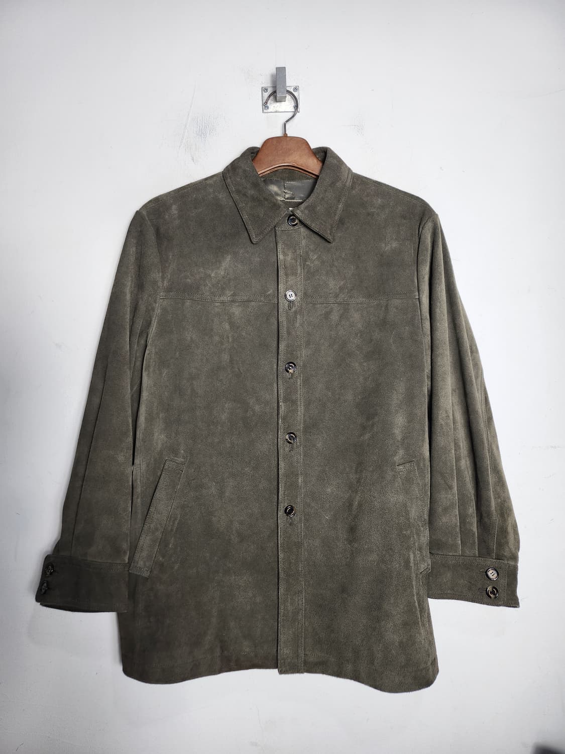 UNDERSON 카우 스웨이드 자켓 상품이미지1