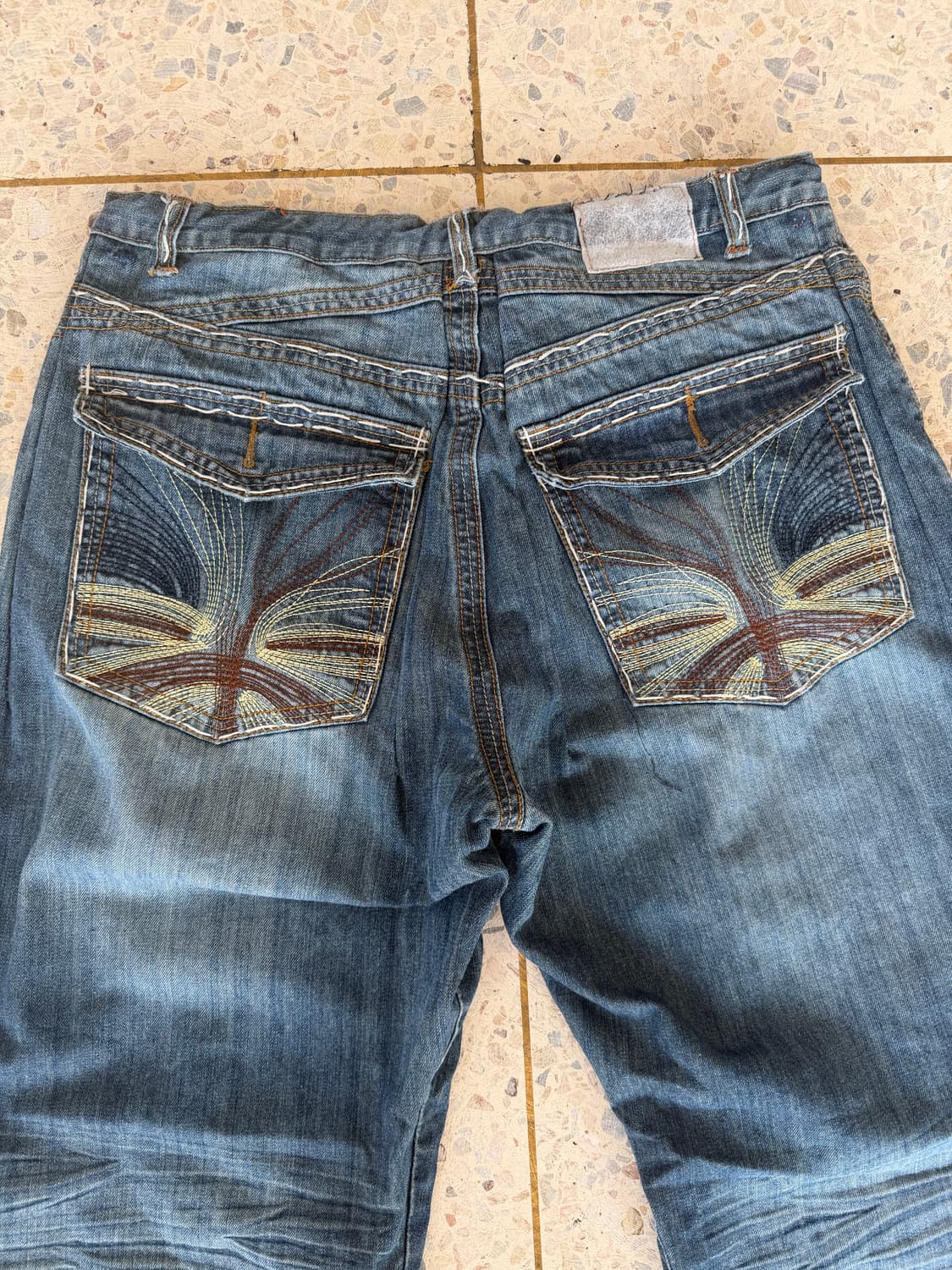 빈티지 자수 힙합팬츠 상품이미지8