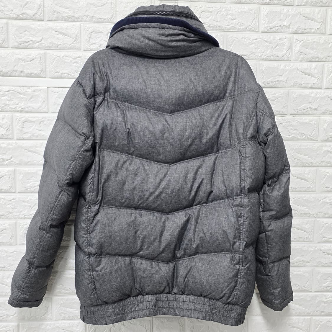 택포// 에비수 Evisu 눕시 패딩 M/XXL 그레이 상품이미지4