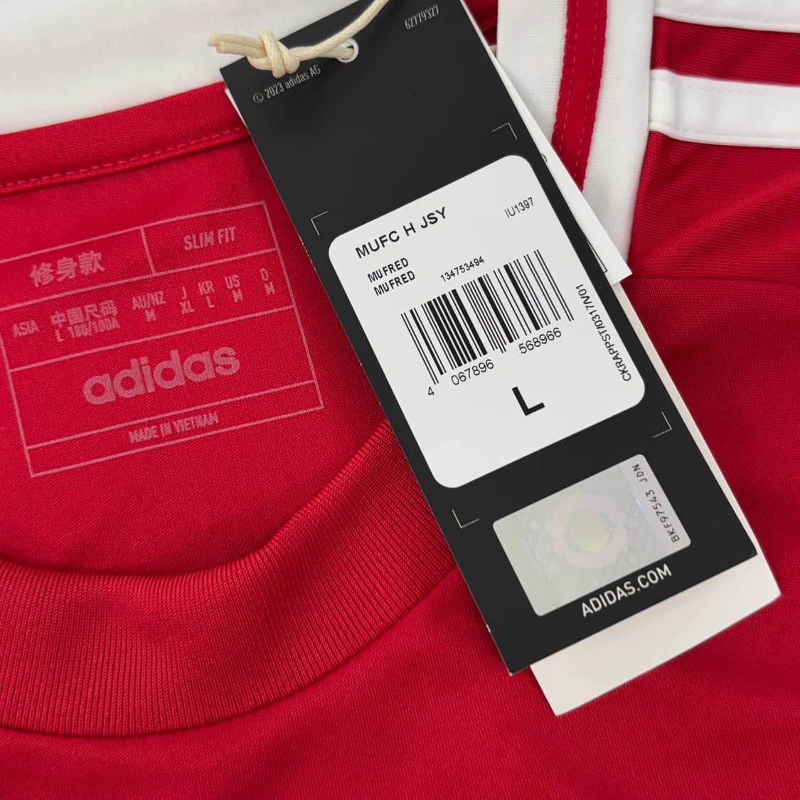 아디다스 맨유 맨체스터 유나이티드 24 25 홈 브루노 페르난데스 유니폼 상품이미지5