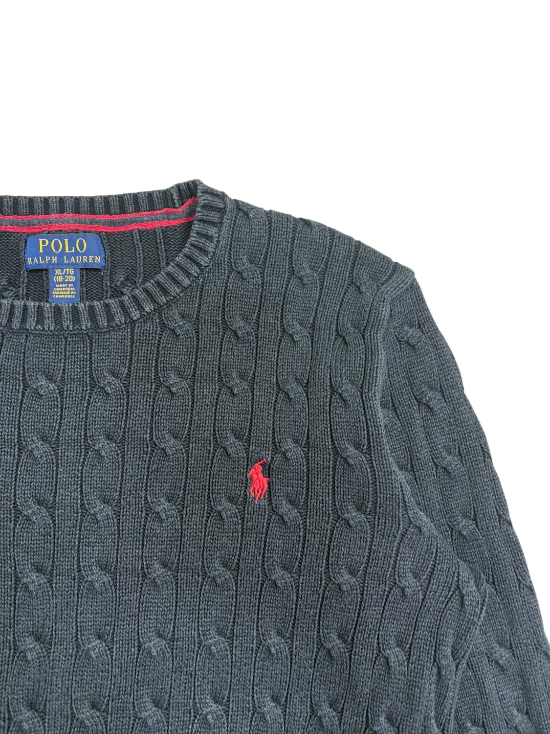 폴로 랄프로렌 니트 블랙 상품이미지6