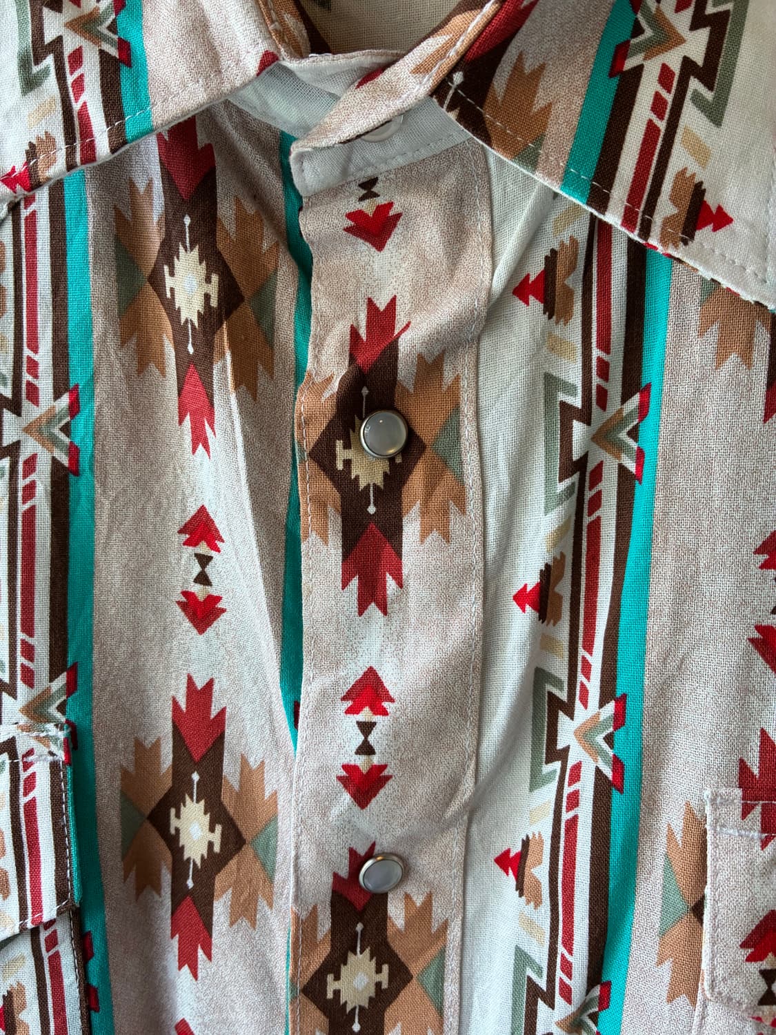 Vintage Wrangler Western Pattern Shirt 상품이미지3