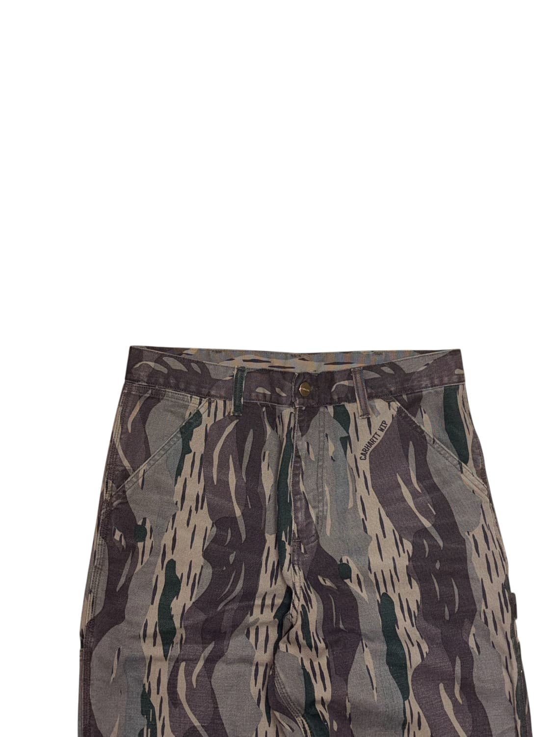 칼하트 wip 카모 카펜터 싱글니 팬츠 상품이미지6