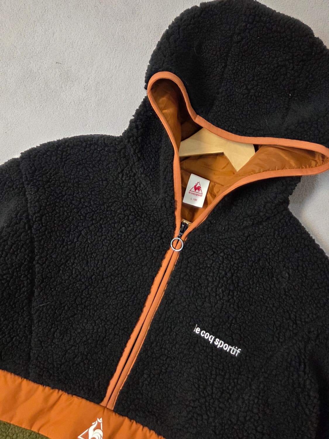 (100) 르꼬끄 양털 아노락후리스 남 상품이미지2