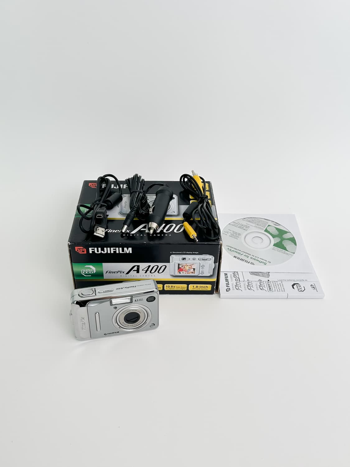 굿컨디션!) 후지필름 파인픽스 a400 Finepix 빈티지 디카 상품이미지2