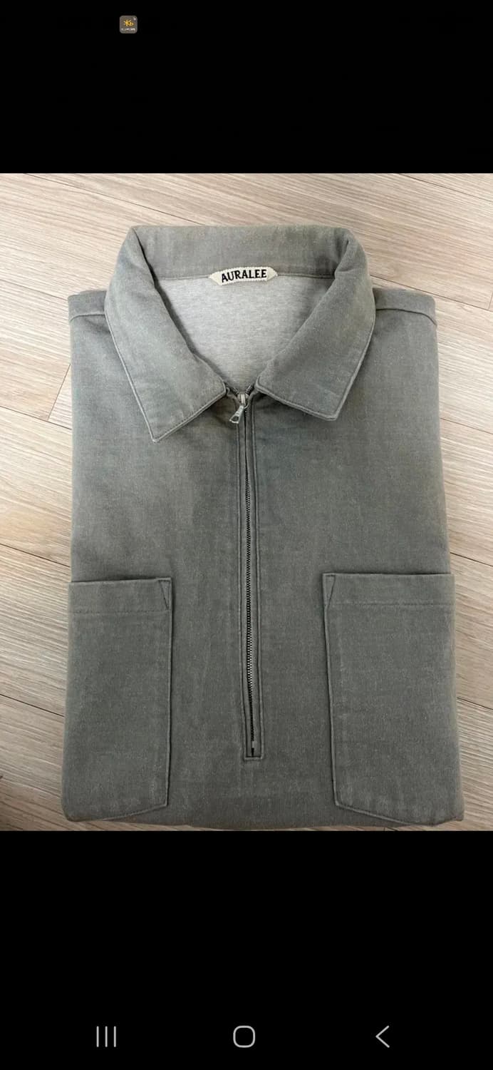 오라리 반팔 집업 5사이즈(100~105) 상품이미지5