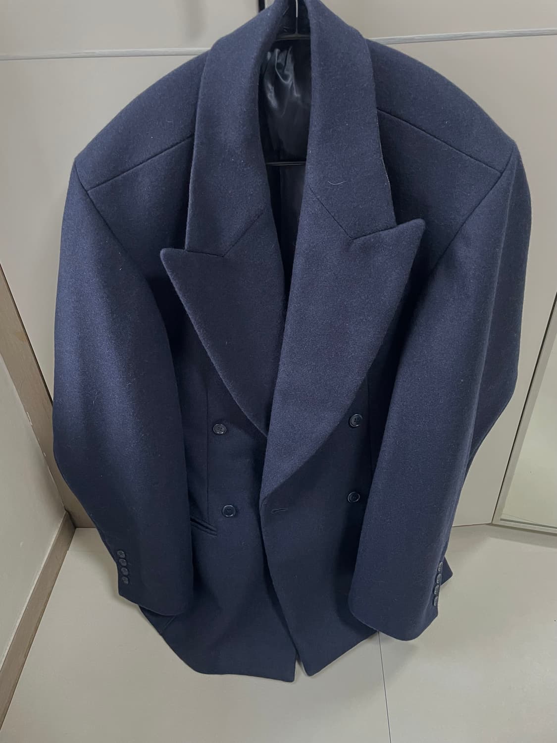 헤드메이너 네이비 코트 상품이미지2