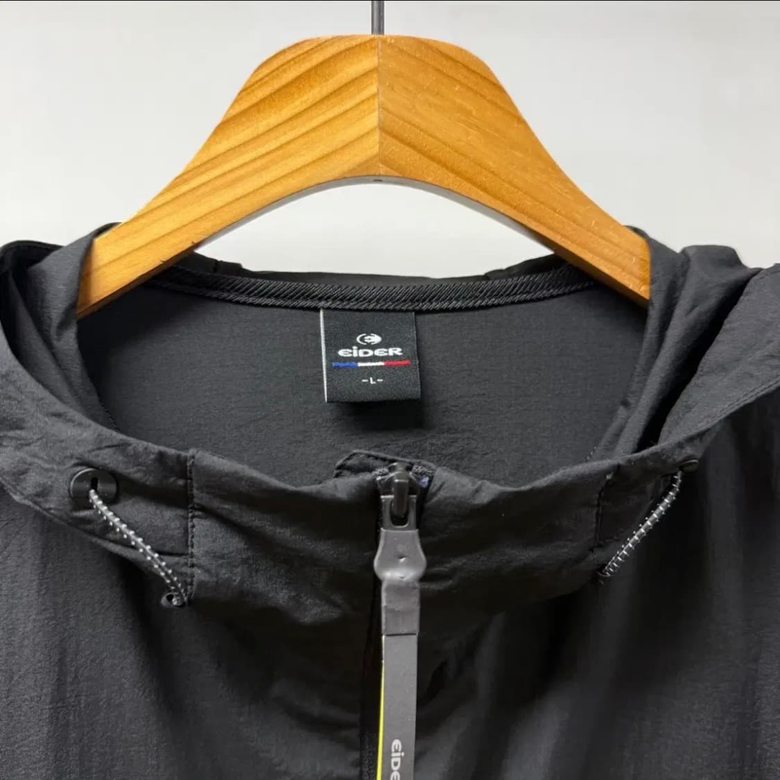 아이더 EIDER 남성 바람막이 자켓 블랙 L (100) JS38 상품이미지4