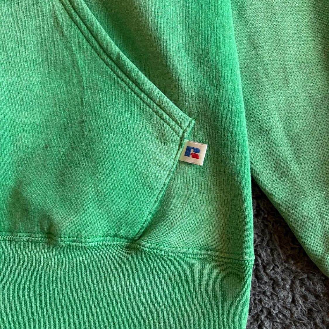 80s super faded  russell hoodie 미제 상품이미지4