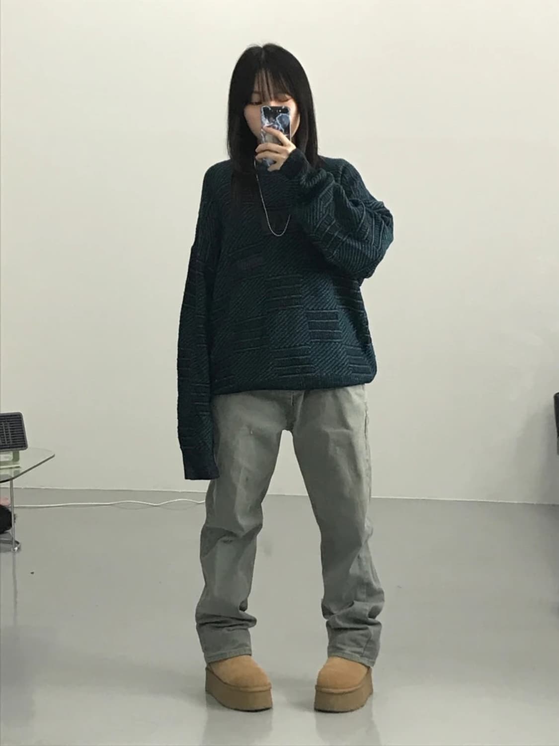 빈티지 디테일 니트 상품이미지1