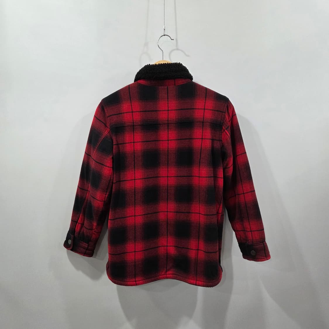 갭 키즈 쉐르파 체크자켓 XL(12) 상품이미지3