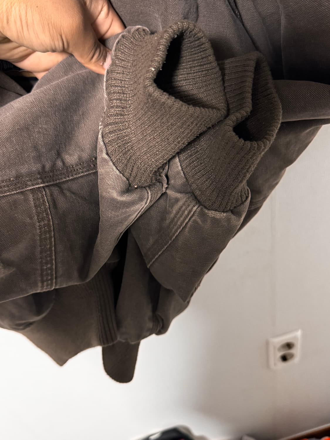  빅 스미스 브라운 후드 워크 자켓 상품이미지4