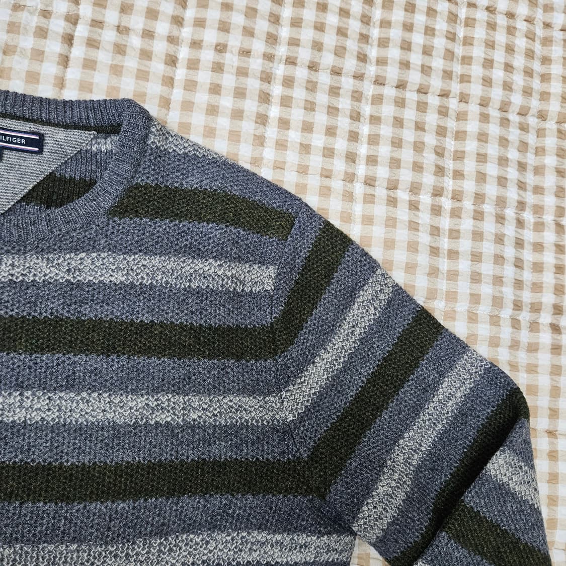 타미힐피거 긴소매 니트 남자100 상품이미지3