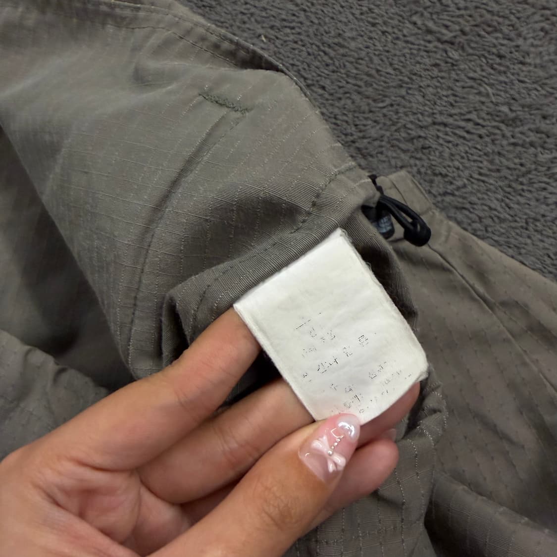 [정품/L] 노스페이스 멀티포켓 립스탑 윈드브레이커 바람막이 자켓 상품이미지6