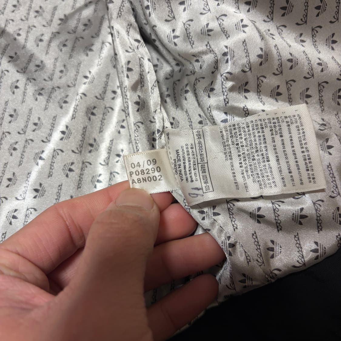 아디다스 X 베스파 00s 삼선 더블 울(양모) 라이더자켓 상품이미지6