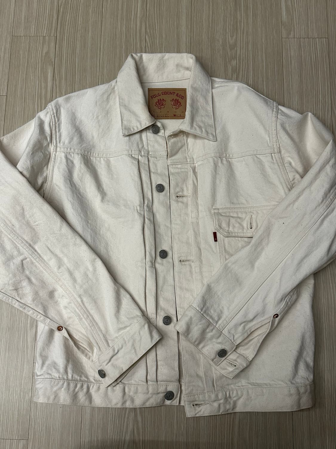 풀카운트 2107 에크루 자켓 40 상품이미지1