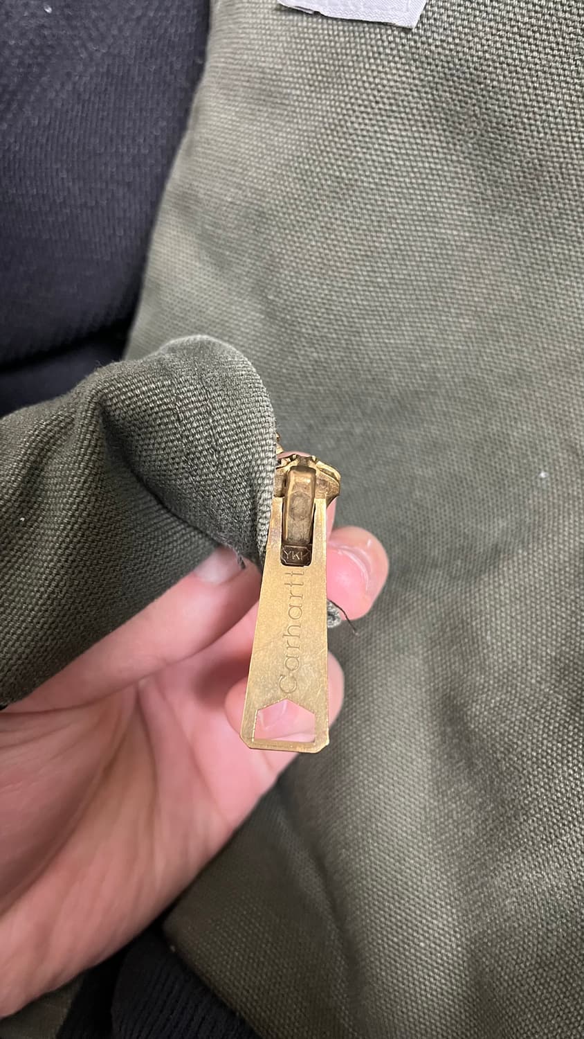 -칼하트 J131 액티브 자켓 (다크그린) 상품이미지4