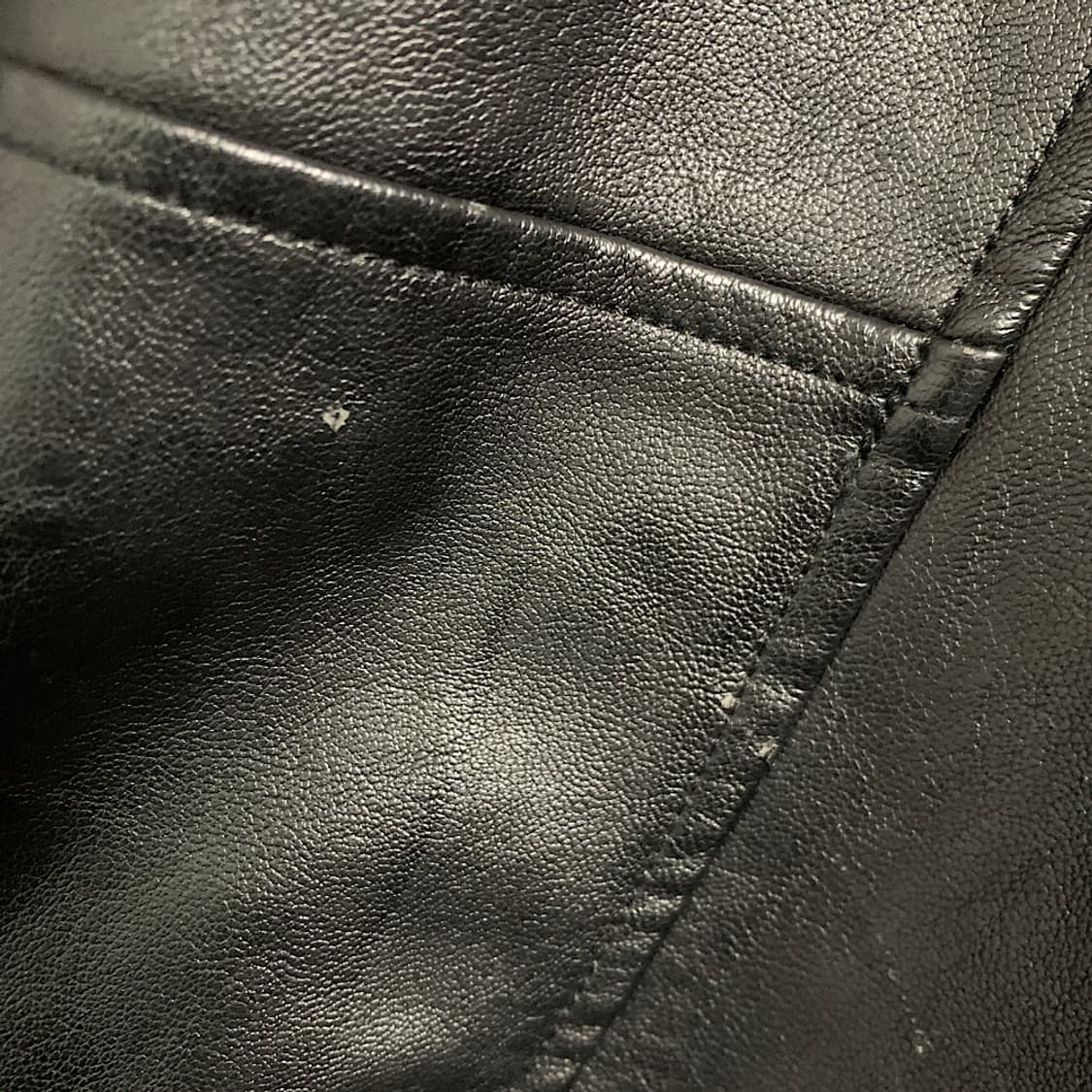 DKNY 페이크 레더 봄버 자켓 M 상품이미지7