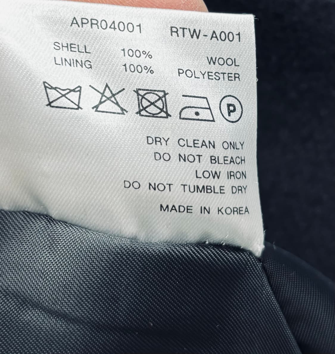 에프터프레이 AFTER PRAY 울 발마칸 로브 코트 상품이미지8