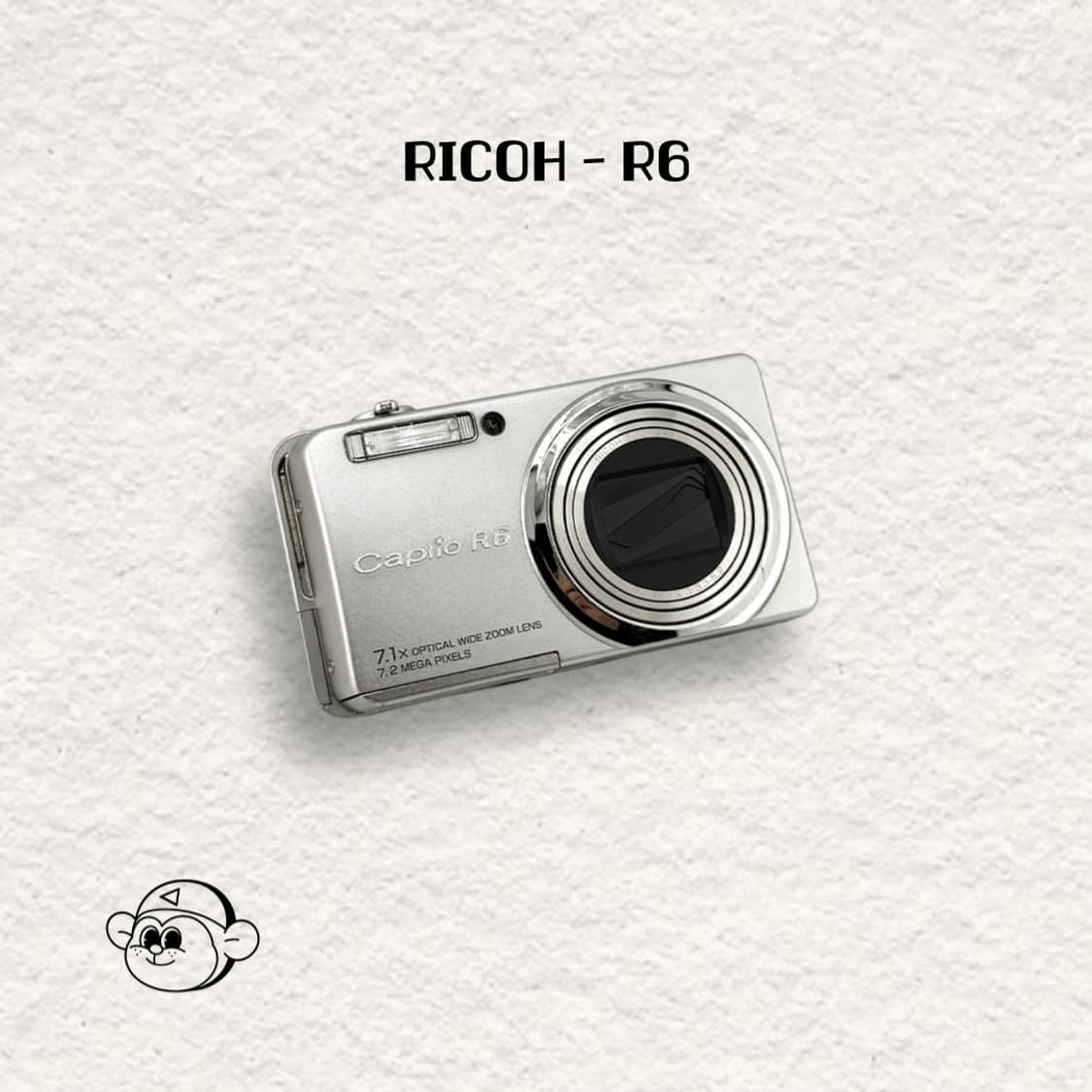 [📸리코감성] RICOH 리코 카프리오 R6 레트로 디지털 카메라 상품이미지1