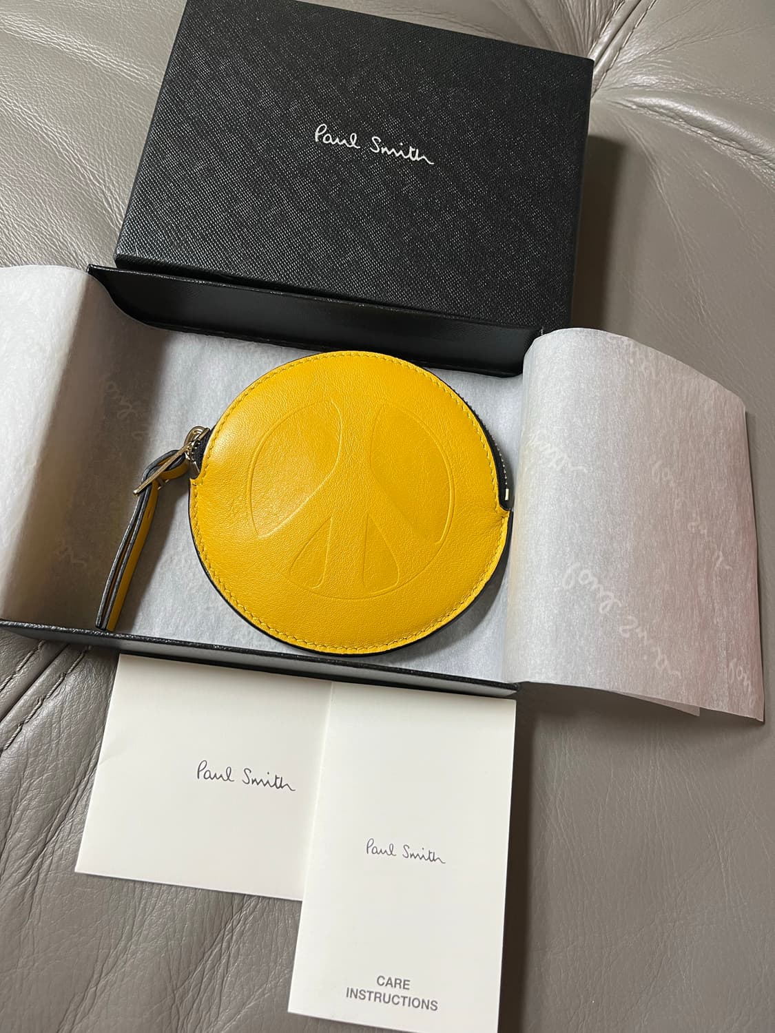 폴스미스 peace circle wallet 가죽 지갑 상품이미지4