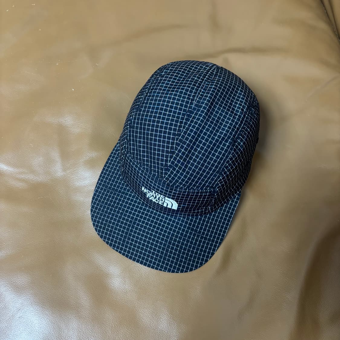 나나미카 노스페이스 퍼플라벨 캠프캡 모자 그리드 블랙 상품이미지5