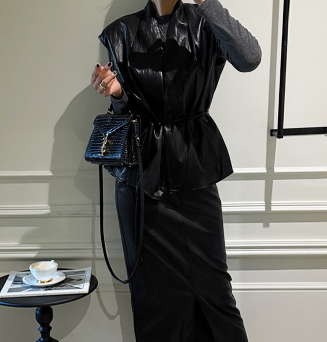 줄로그 가죽 베스트 상품이미지6