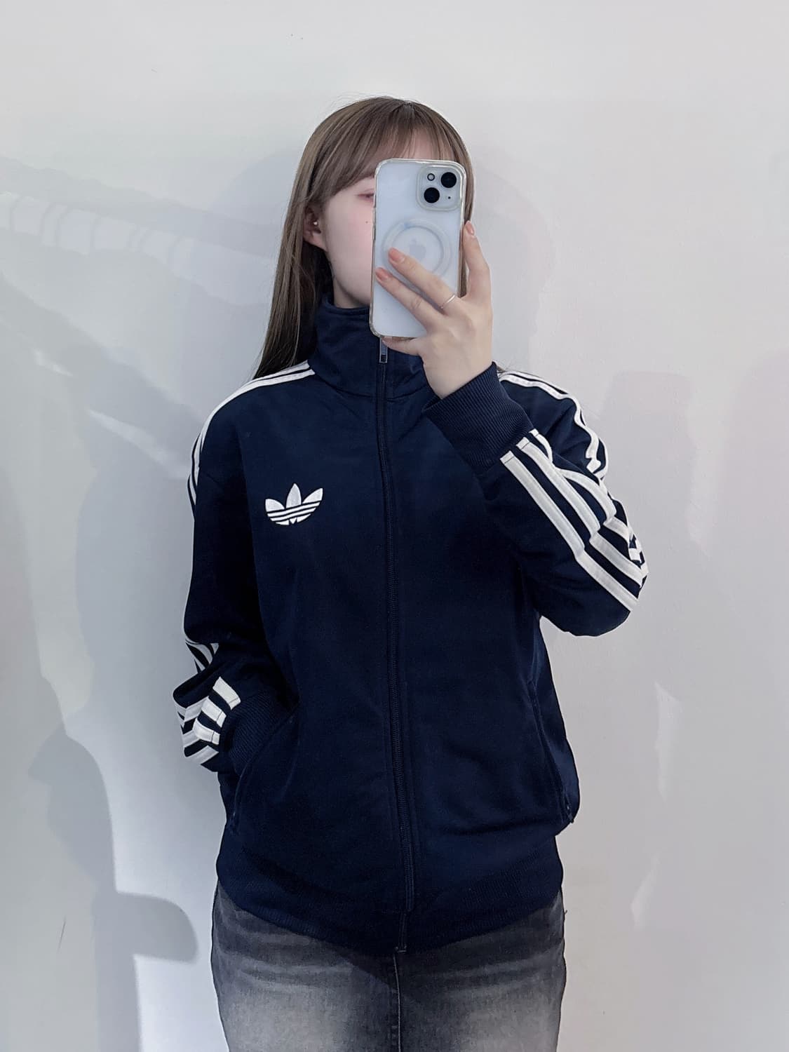 아디다스 파이어버드 네이비 트랙탑 상품이미지2