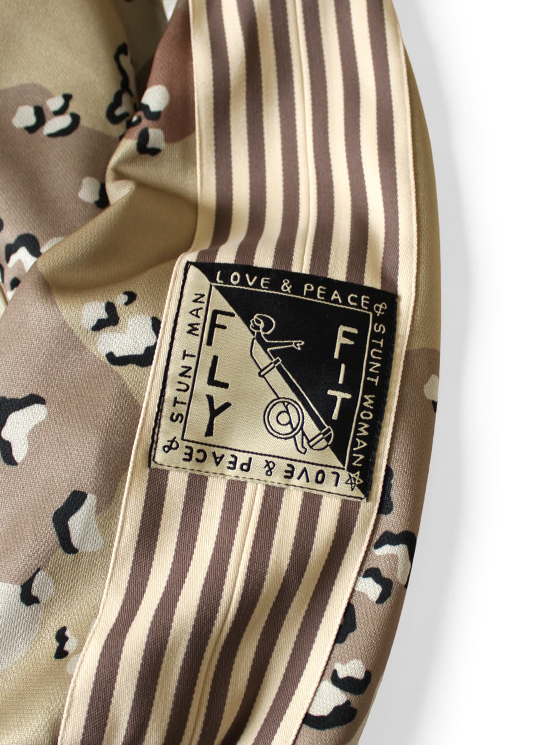 [3] 캐피탈 스무스 저지 초콜릿 칩 카모플라주 트랙 자켓 베이지 상품이미지4