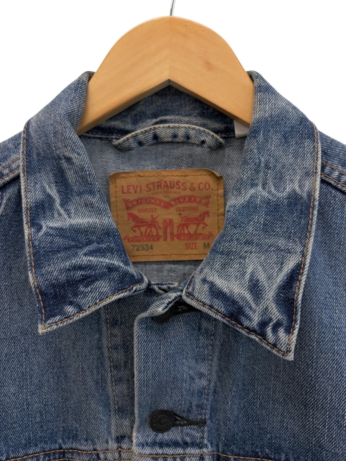 리바이스 72334 청자켓 (M) 상품이미지3