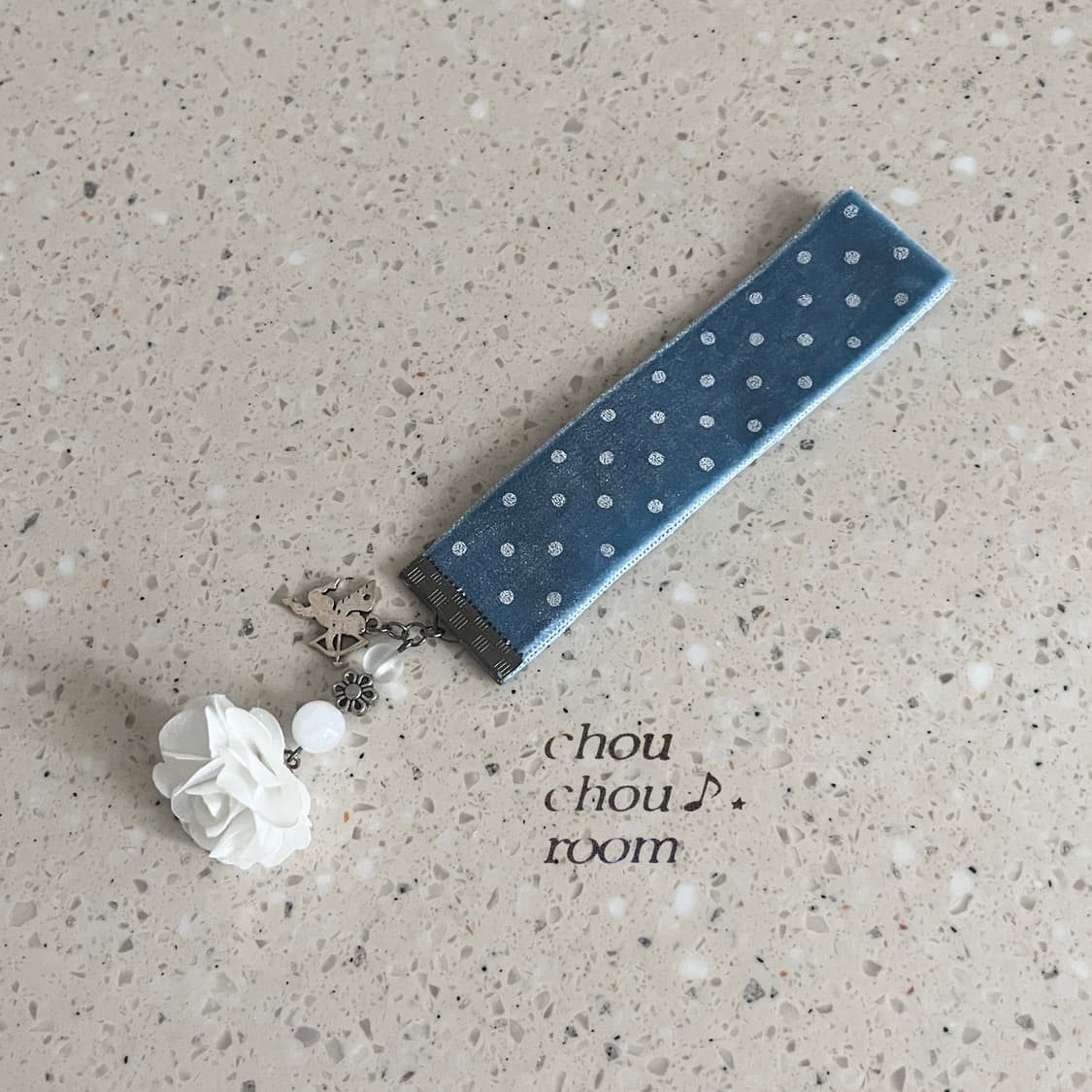 리본 펜던트 책갈피 ⊰angel&flower⊱ bookmark 상품이미지3