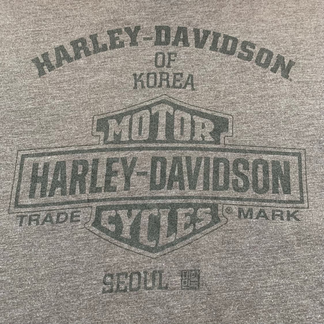 할리데이비슨 빈티지 그래픽 반팔 티셔츠 상품이미지4
