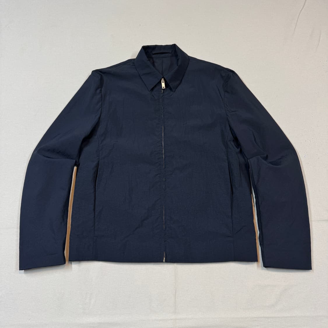 M) COS 코스 네이비 나일론 집업 자켓 상품이미지1