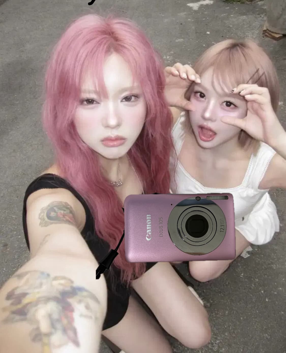 초미품&풀박스) 캐논 익서스 105 ixus 105 핑크 디카 상품이미지1