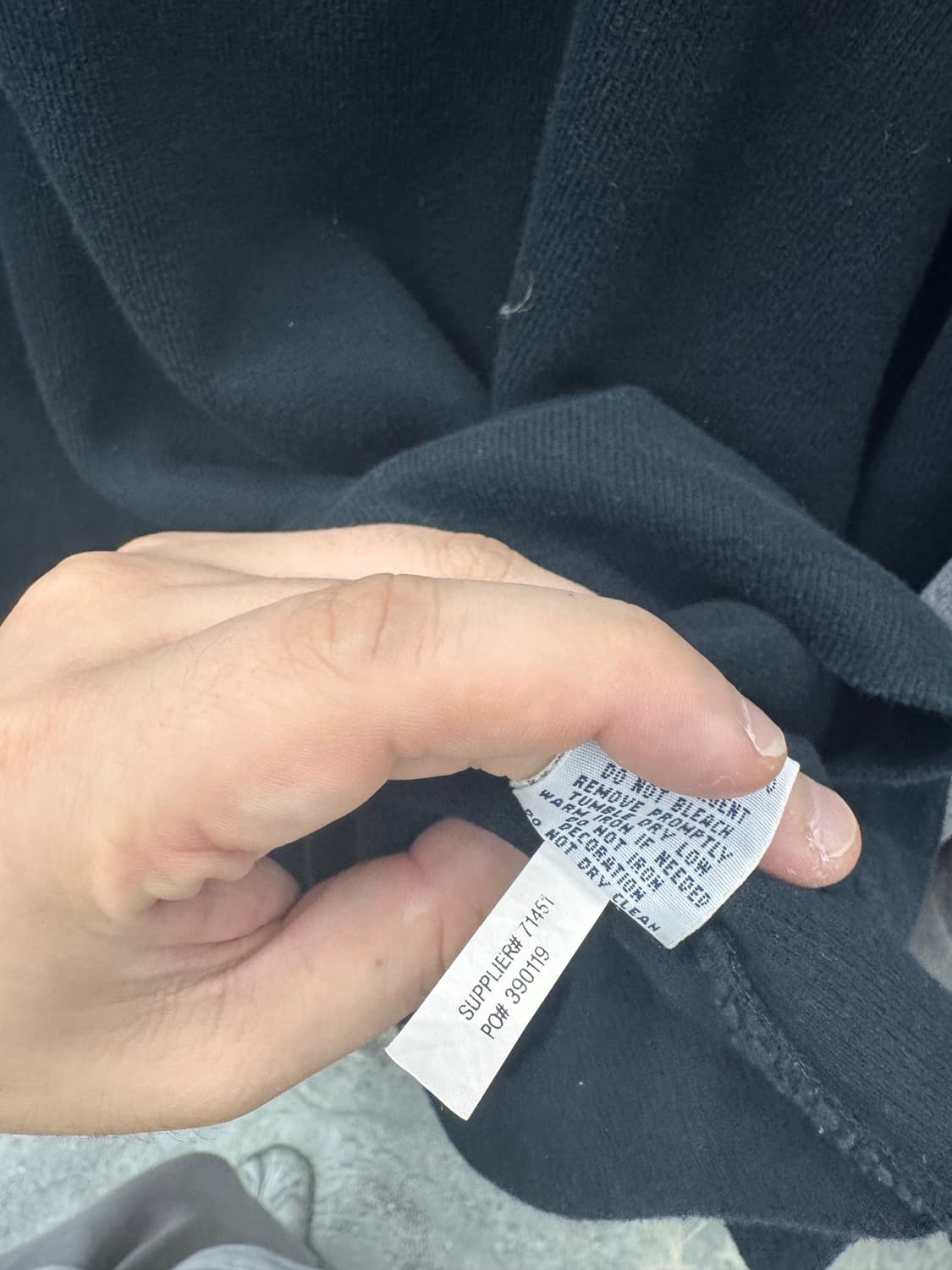 폴로 코튼 반집업  상품이미지5