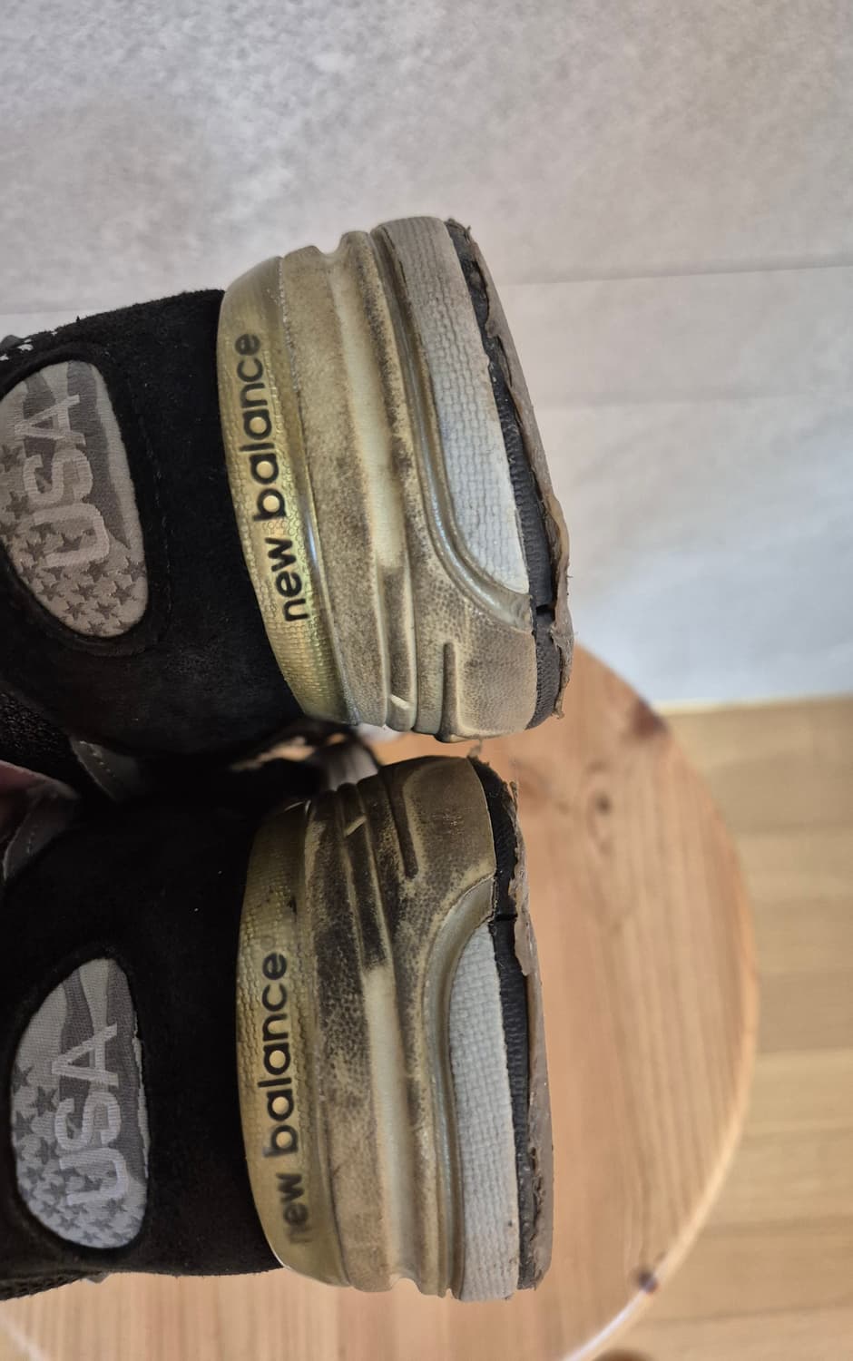 뉴발란스 993 블랙 8반 265cm 신발 상품이미지9